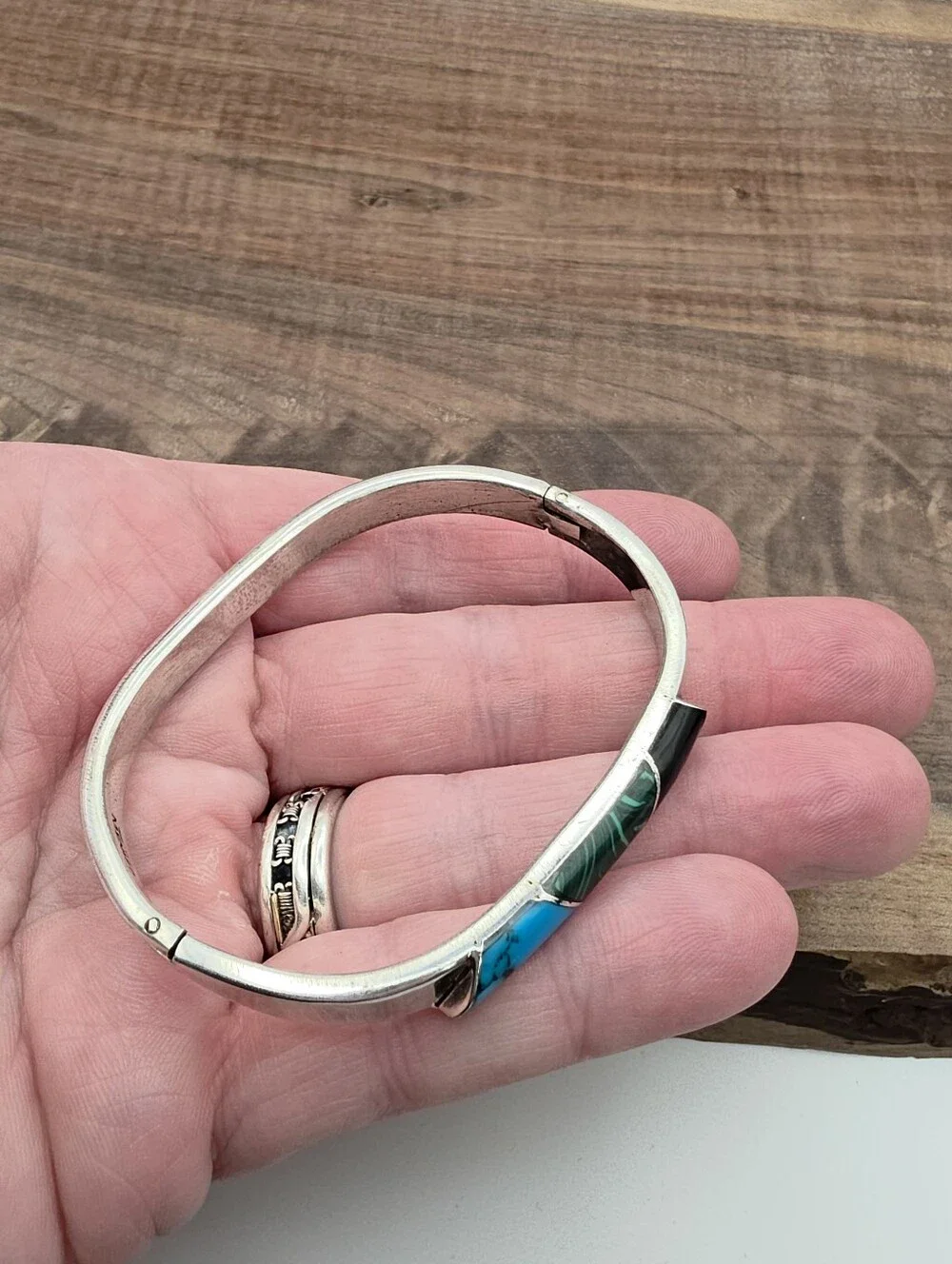 925 Sterling Silver vintage bangle